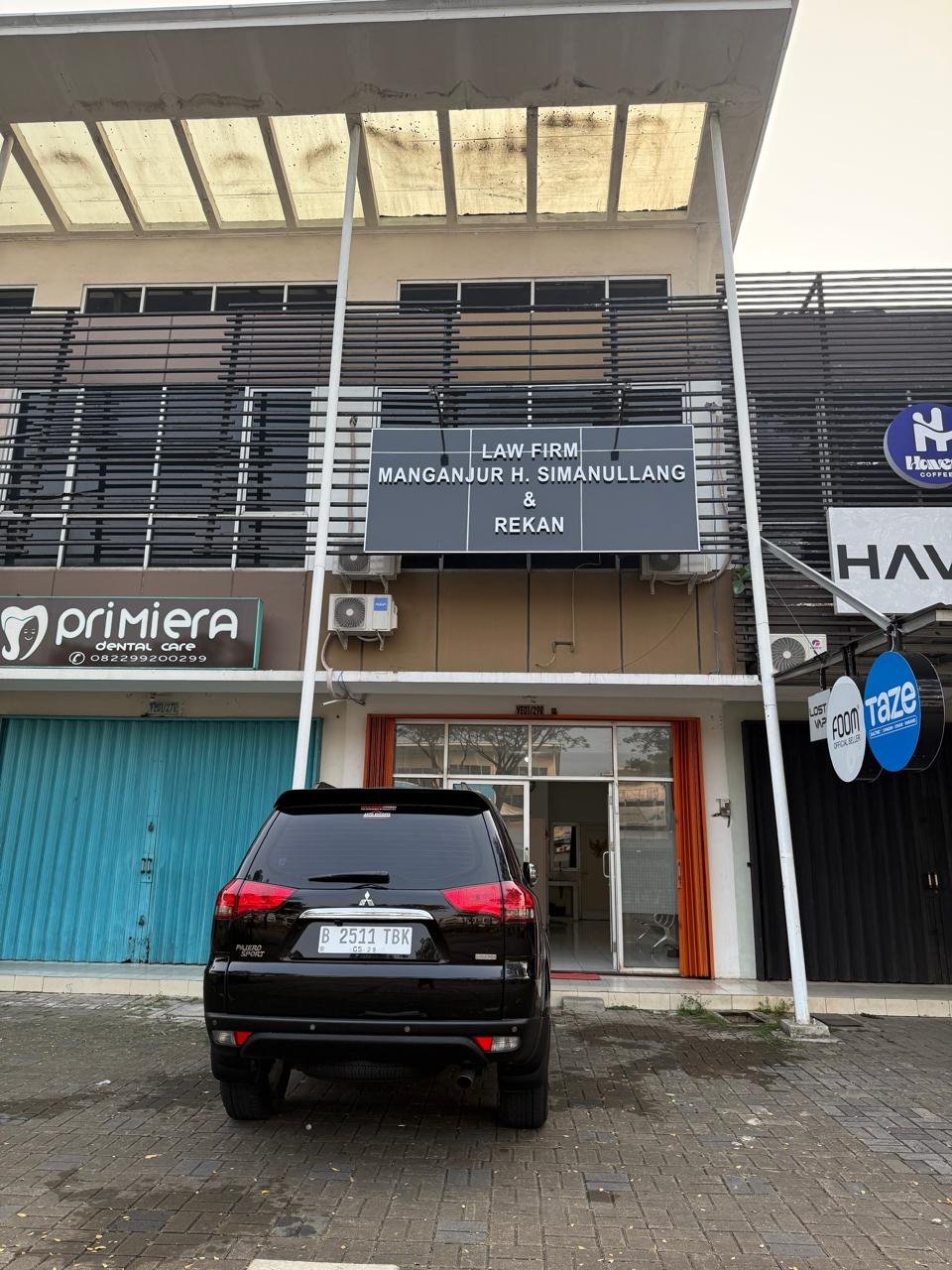 Eksterior kantor MHS & Rekan Citra Raya